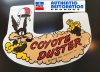 1969 1970 Plymouth Road Runner Coyote Duster Air Cleaner Decal